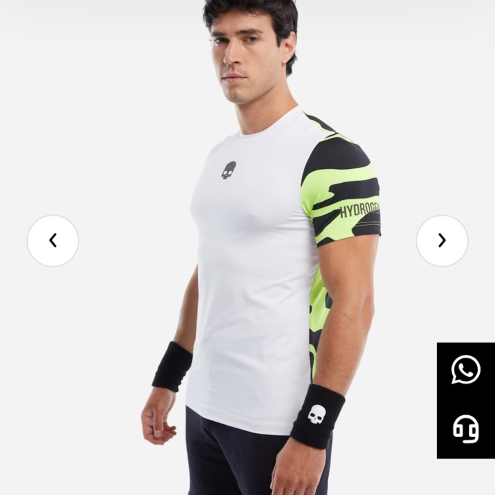 Hydrogen Tennis-Camo Tech Tee